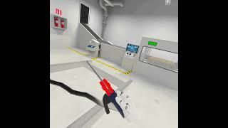 VR welding training app