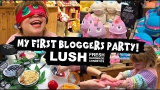 Bella visits... LUSH Bloggers Party! - Dear Mummy Vlog