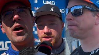 Tyler Reddick OK After Flipping at Las Vegas; Hear From Brad Keselowski and Austin Cindric