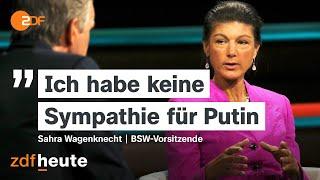 Wagenknecht wirft Ampel Kriegstreiberei vor | Markus Lanz vom 25. September 2024