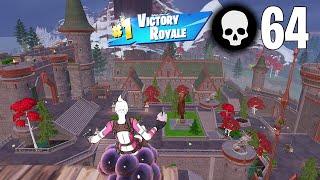 64 Elimination Solo vs Squads Wins (New Fortnite Chapter 5 Season 4 Ps4 Controller Gameplay)