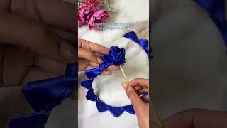 DIY Ribbon Rose Bouquet|| Rose Bouquet || Forever Roses || Handmade Gift Ideas || #diy #rose