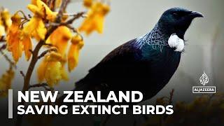 Saving New Zealand's birds: Conservationists keep species from going extinct