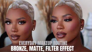 *VERY DETAILED* STEP BY STEP WOC EVERYDAY SOFT SWEAT PROOF MAKEUP ROUTINE| FILTER EFFECT