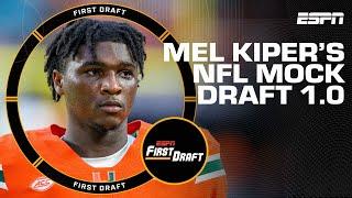 MEL KIPER'S NFL MOCK DRAFT 1.0! | First Draft