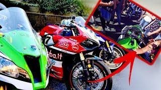 Ducati Panigale 1199 vs Ninja ZX10R, Proviamole! (Spavald92 & Freccia Verde)