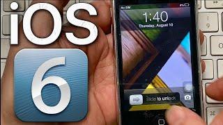 iOS 6 این شکلی بود 