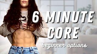 Stronger Core in just 6 Minutes | Beginner - Advanced Calisthenics FOLLOW ALONG