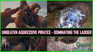 Gwent | Unbeaten Aggressive Pirates Crushing The Ladder | 100% Win Rate