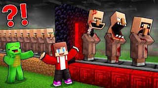 JJ and Mikey Found SCARY UPGRADE FACTORY in Minecraft - Maizen