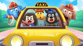 Taxi Driver & Police | Learn Occupations | Fireman, Doctor | Sheriff Labrador | BabyBus