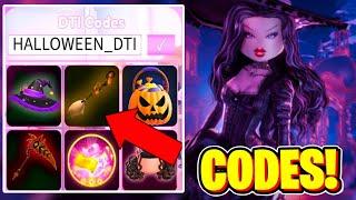  HELLOWEEN UPDALL WORKING CODES FOR DRESS TO IMPRESS - DTI CODES - CODES FOR DTI