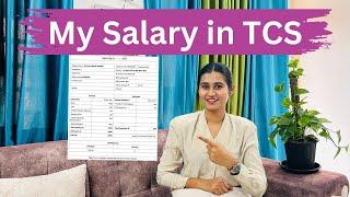 My Salary in IT Company | Salary IN TCS | First Job Struggle @itcouplevlogs  #23