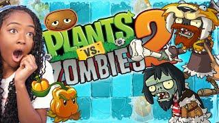 WELCOME TO THE FROSTBITE CAVES... you can say this place is pretty COOL! | Plants Vs Zombies 2 [14]