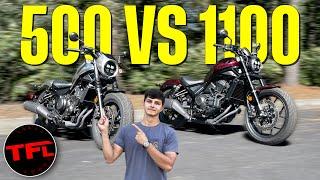 Which Honda Rebel Should You Buy? Rebel 500 vs Rebel 1100 Comparison!