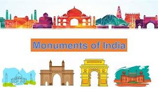 Monuments of India for kids I 15 Top Historical Monuments of India I Famous Landmarks in India