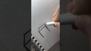 Simple drawings(Step by Step)#artist #simple #drawing #stepbystep #tutorial #shorts #ytshorts