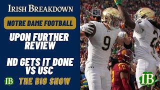 Upon Further Review - Notre Dame Handles Business vs. USC