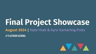 August 2024 Project Showcase