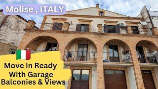 Fantastic Move-in Ready Italian Home with Balconies, Large Garage, Workshop and Fantastic Views