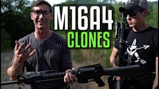 Lucas Botkin and Garand Thumb on M16A4 Clones