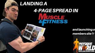 HOW TO GET IN THE BIGGEST FITNESS MAGAZINE | I'M LAUNCHING A MEMBERS SITE?!