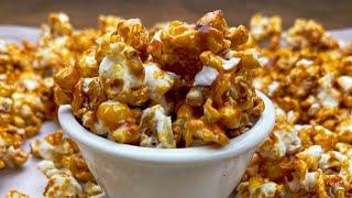 How to Make the Perfect Caramel Popcorn Homemade Caramel Popcorn Recipe