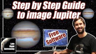 How to image Jupiter: Using PIPP, Autostakkert, Registax and GIMP