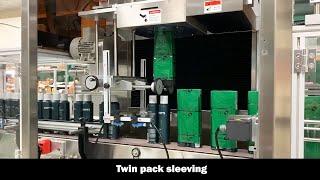 SL-301D Twin Pack Shrink Sleeve Labeling Machine