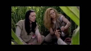 OITNB - 4X08 Alex, Nicky and Piper in the Corn field (Crack scene)