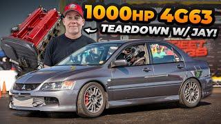 1000HP 4G63 Engine Teardown After 17 Years & 30K Miles of HARDCORE RACING ABUSE!