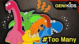 DINOSAURS and Men Dinosaurs Coexisted?  NO Way! When did dinosaurs live? Genikids