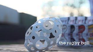 HOW TO FOOOTY:  Create the rugby ball