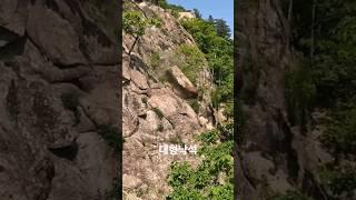 #낙석제거#국립공원#속리산