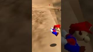 I should have died here but this saved me… #sm64hacks #supermario64