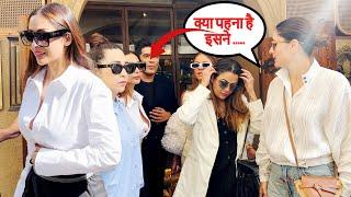 Malaika Arora Looks Stunning In White Shirt Enjoying With Girl Gang - Kareena, Amrita & Karishma