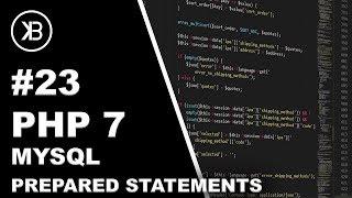 PHP 7 Tutorial 2019 Anfänger | #23 PHP MYSQL Prepared Statement