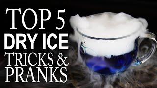 5 Awesome Tricks & Pranks With Dry Ice!