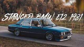 Stanced BMW E12 1981