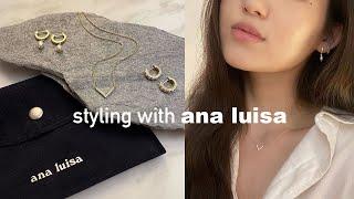 Styling with Ana Luisa  | honest jewelry review