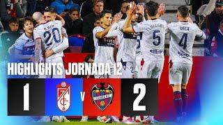 J12 Hightlights del partido Granada CF 1-2 Levante UD | LaLiga Hypermotion 2024/25