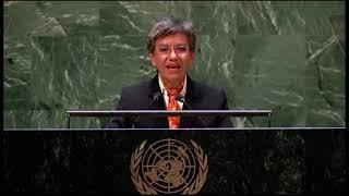 Intervención Claudia López Organización de Naciones Unidas (ONU) - #NuevaAgendaUrbana