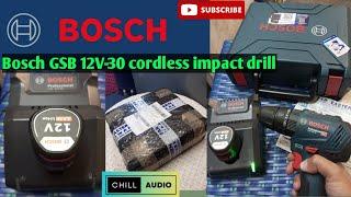 Unbox and Test Bosch GSB 12V-30 cordless impact drill driver #bosch #boschtools #cordlessdrill