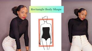 How to dress for your body shape: Rectangle Body