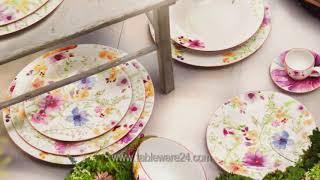 Zartes Blumen-Geschirr: Mariefleur von Villeroy & Boch