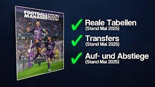 So spielst du Football Manager mit 2025er Datenbank