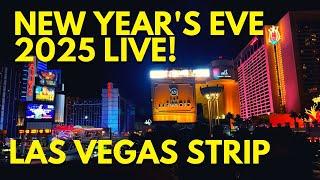 NEW YEARS EVE LIVE 2025 on the LAS VEGAS STRIP!