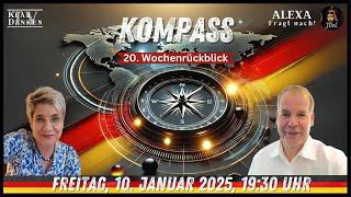  LIVE | KOMPASS - 20. Wochenrückblick mit Alexa und Stefan