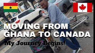 Travel Vlog: Moving From Ghana To Canada - Part 1 (Accra To Minneapolis)