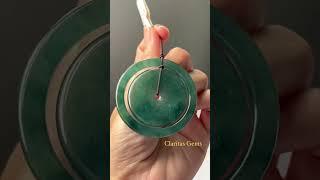Jadeite Jade A Set Điếu Mẹ Bồng Con size cực to#shorts #short #trangsucphongthuy #claritasgems
